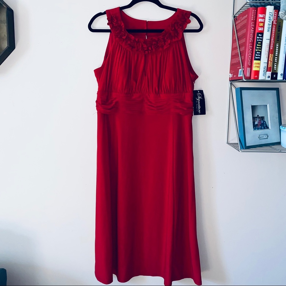 Dillards Red Dress
